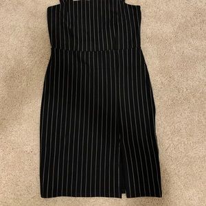 Pin striped dress